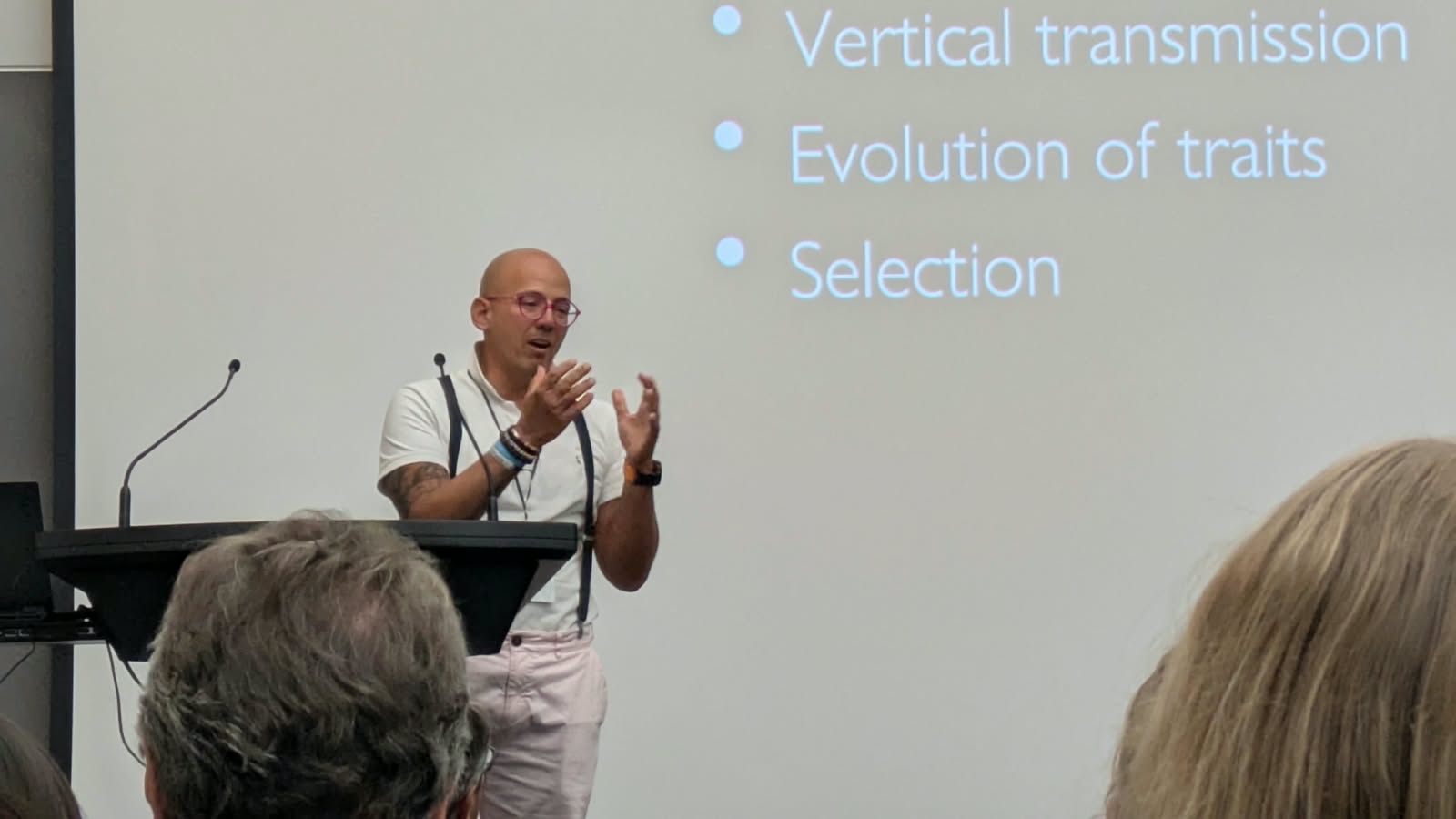 Presentation zoomed