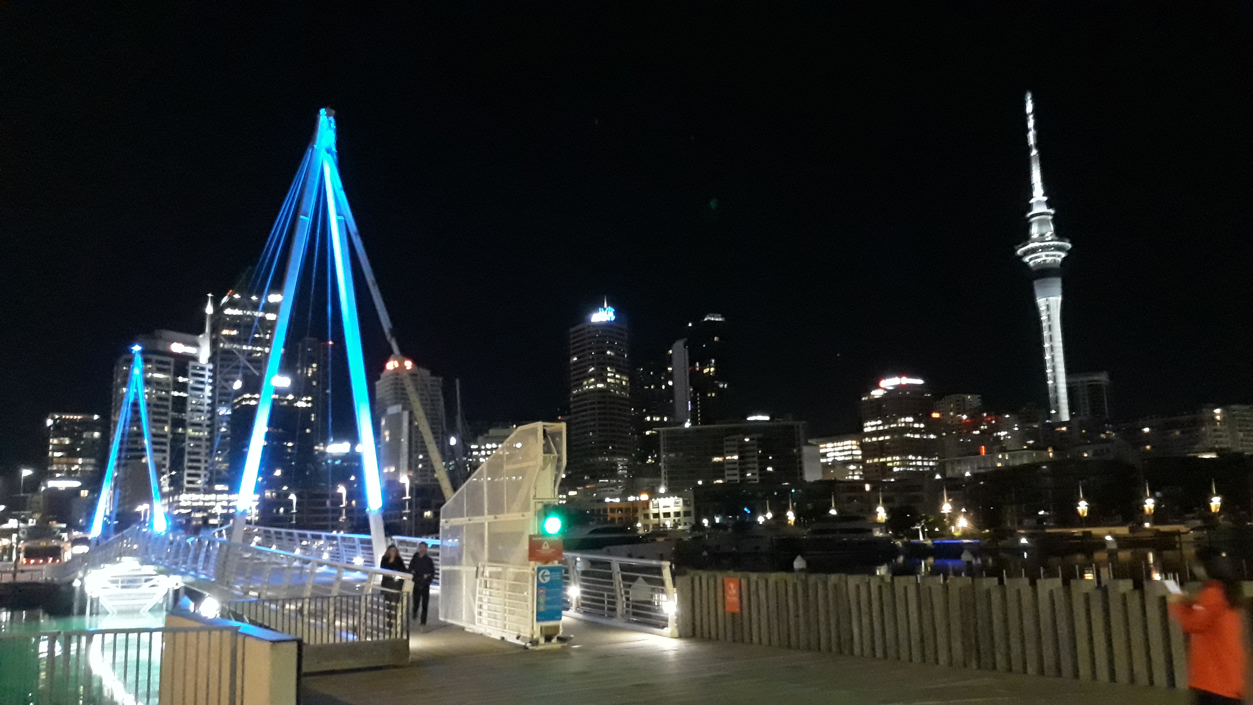 Auckland by night